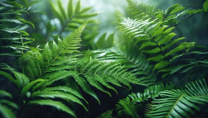 Fototapeta premium Indoor and outdoor ornamental green plants for socializing. Background, close-up wallpaper