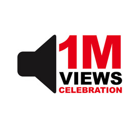 Download this views celebration thumnail banner set 1M to 1M, ik view, 1 M view 35.ai