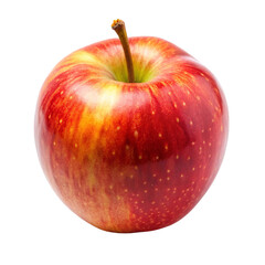 Red Apple A closeup shot of a crisp, vibrant red apple showcases its flawless form and appetizing allure, ripe and ready for a moment of simple pleasure.