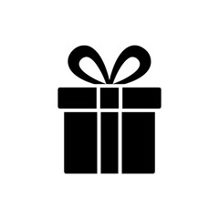 Gift box with ribbon showing the act of gifting for Father's Day