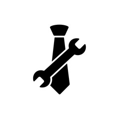 Tie with Wrench Symbolizing Father’s Mix of Love and Practical Skills