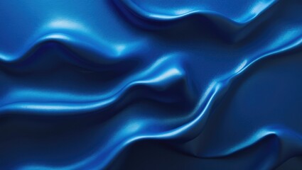 Obraz premium Texture background of blue metallic foil paper decor.
