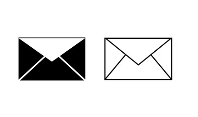 Email Icon Set | Message, Mail, Communication & Contact Icons, email icons, letter icons set, envelope icons set