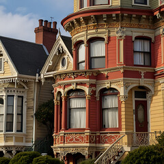 Obraz premium facade of a house