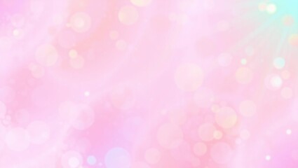 pink bokeh background