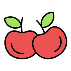 Cherries Icon
