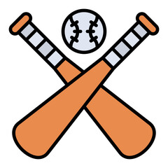 Baseball Bat Icon