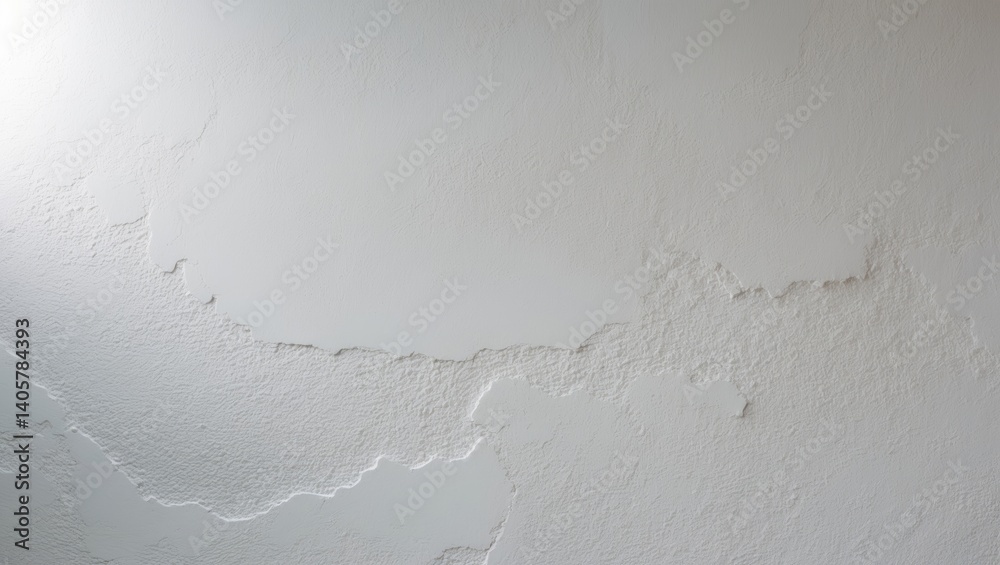 Poster grunge-style textured background in white.