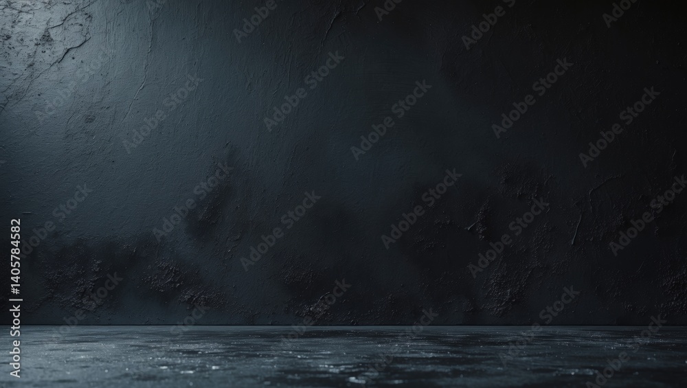 Poster grungy black backdrop with texture