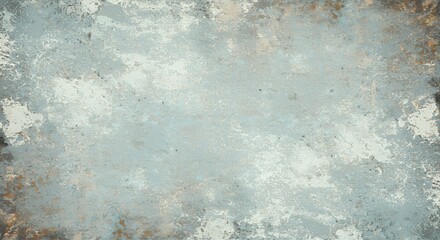 Fototapeta premium Textured, mottled surface with a faded, muted color palette.