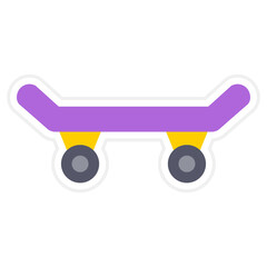 Skateboard Icon