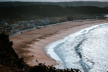 beach of nazare portugal