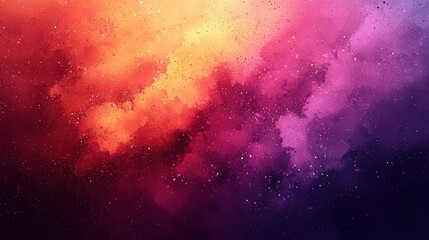 Obraz premium Abstract vibrant swirling colours, like cosmic clouds