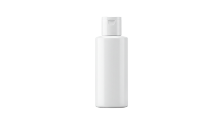 white plastic bottle