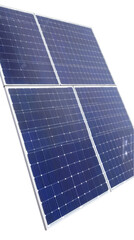 Solar Panel Illustration On Transparent Background Displaying Renewable Energy Technology