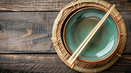 Wooden background prohibition sign design