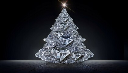 diamond christmas tree