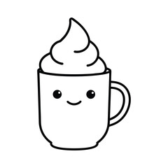 coffee cup vector illustration