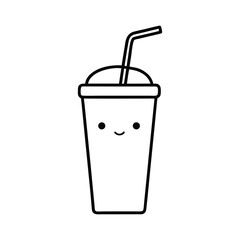 vector illustration of a drink