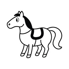 horse vector illustration