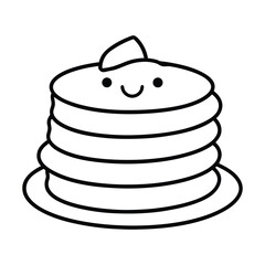 cake with cream and chocolate