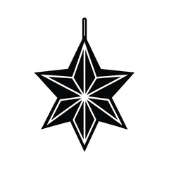 star icon vector illustration