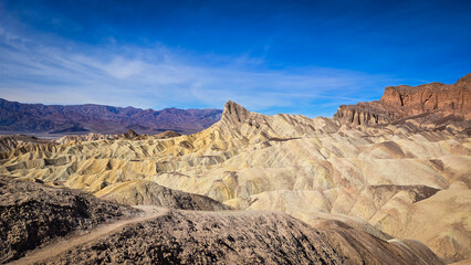 Hiking Inside Zabriskie Point