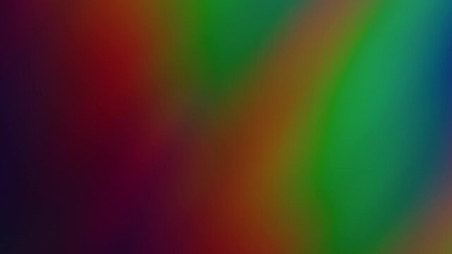 Phenomenon aurora lights. Blurred rainbow colors. Defocused leak green yellow rays flickers stripes lines gradient beam lens flare on abstract art background.