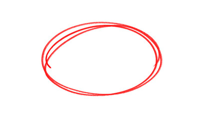 Highlight the hand drawing of different circles isolated on the background, as well as the red circle. For marking text, numbers, marker pen, pencil, logo, hand-drawn doodle grunge circle highlights	
