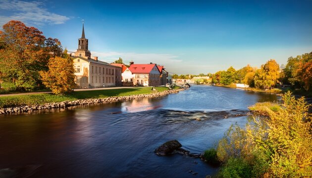 Pite&aring; River in Sweden
