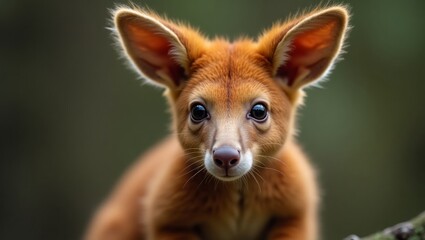 Fototapeta premium A Baby Animal in the Forest