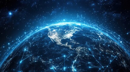 Obraz premium Online service hub