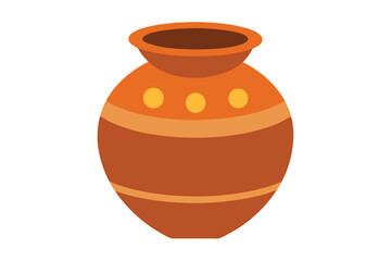 a-pottery-vector-art-illustriton-white-backround.eps