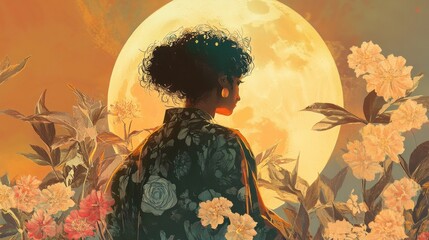 Fototapeta premium April 2025 illustration