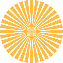 Sun rays, Sun, Sunburst pattern design, Sun rays vector, Sunset retro design