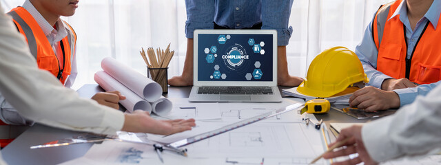 Compliance system for brisk online corporate business to meet quality standard