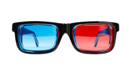 Retro 3D glasses for immersive viewing experience