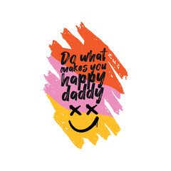 daddy logo design with geometry