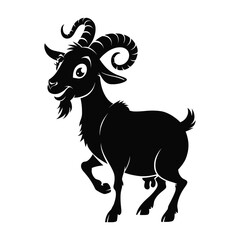 Goat Silhouette Vector illustrator