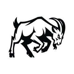 Goat Silhouette Vector illustrator