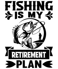 fishing t-shirt design