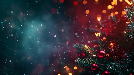 Merry Christmas and happy New Year background. Christmas candle on rustic wooden boards - Decoration with natural elements, twigs, pine cones and cookies