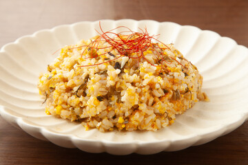 玄米のチャーハン