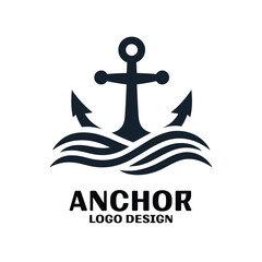 Anchor Vector Logo Design