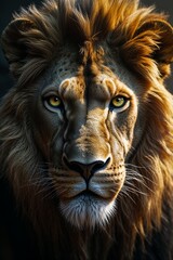 Fototapeta premium portrait of a lion