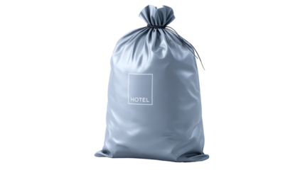 Elegant hotel laundry bag for convenient guest use