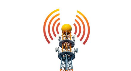 Isolated Communication Tower