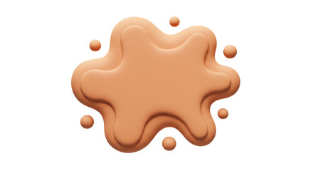 Isolated Beauty Cream Swatch