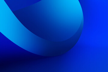 Abstract blue background with flowing, gradient shapes creating dynamic composition