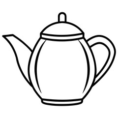 Fototapeta premium Printable Teapot Restaurant Menu & Kitchen Tools Design | Digital Download